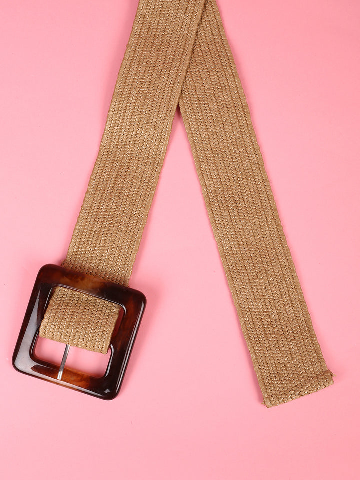 Beige Canvas Belts