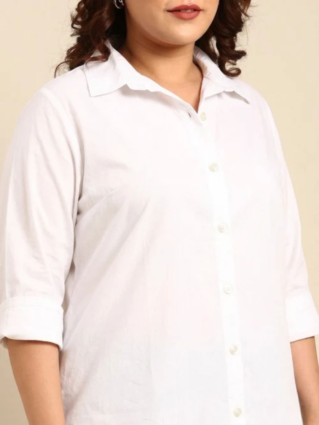 White Cotton Shirt