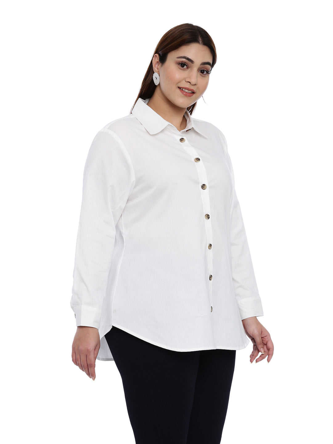 Oxford Cotton White Shirt