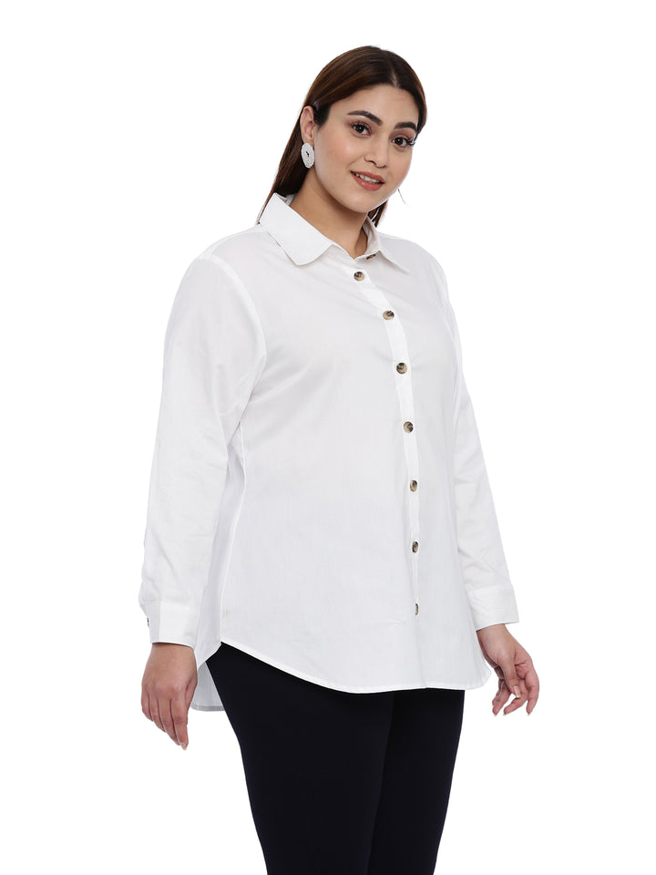 Oxford Cotton White Shirt