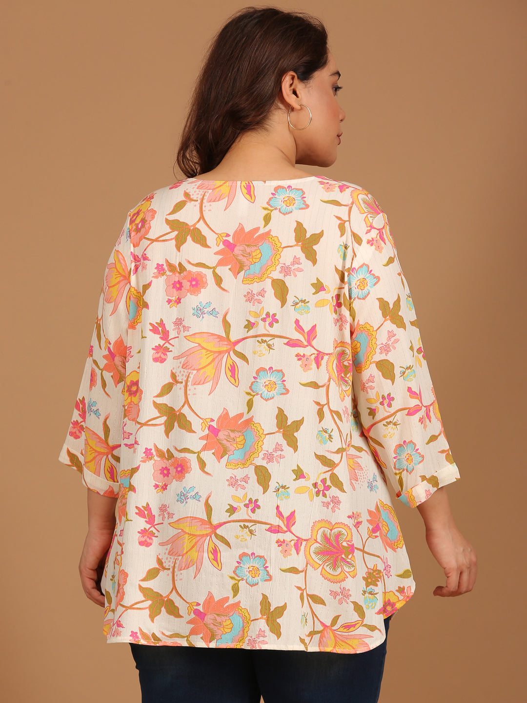 Crepe Floral Printed Top