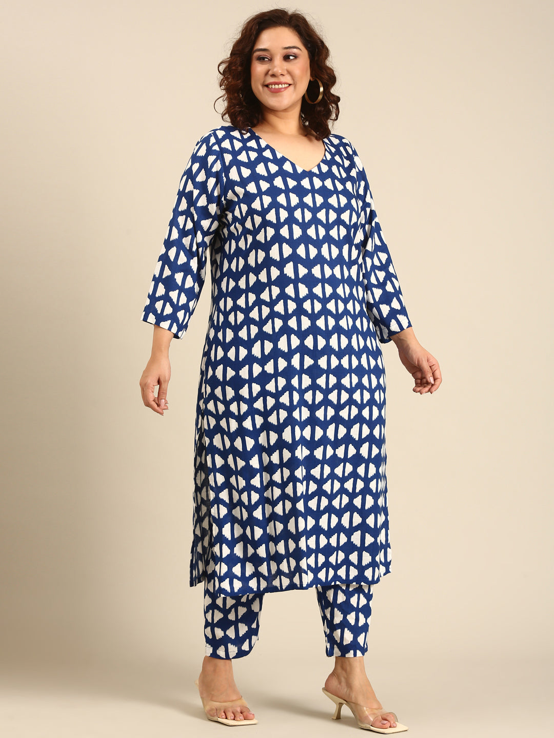 Geometric Printed Kurta