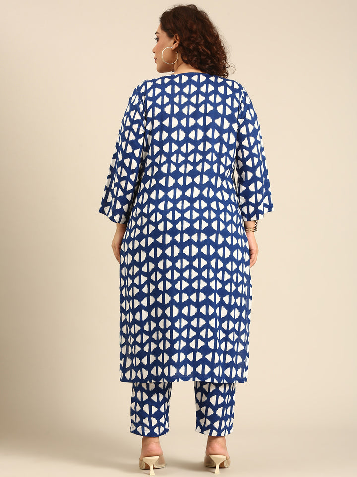 Geometric Printed Co-Ord Set (2 Piece)