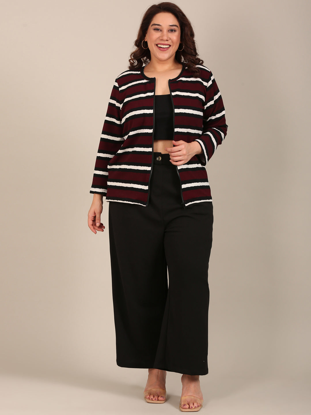 Classic Stripes Casual Jacket
