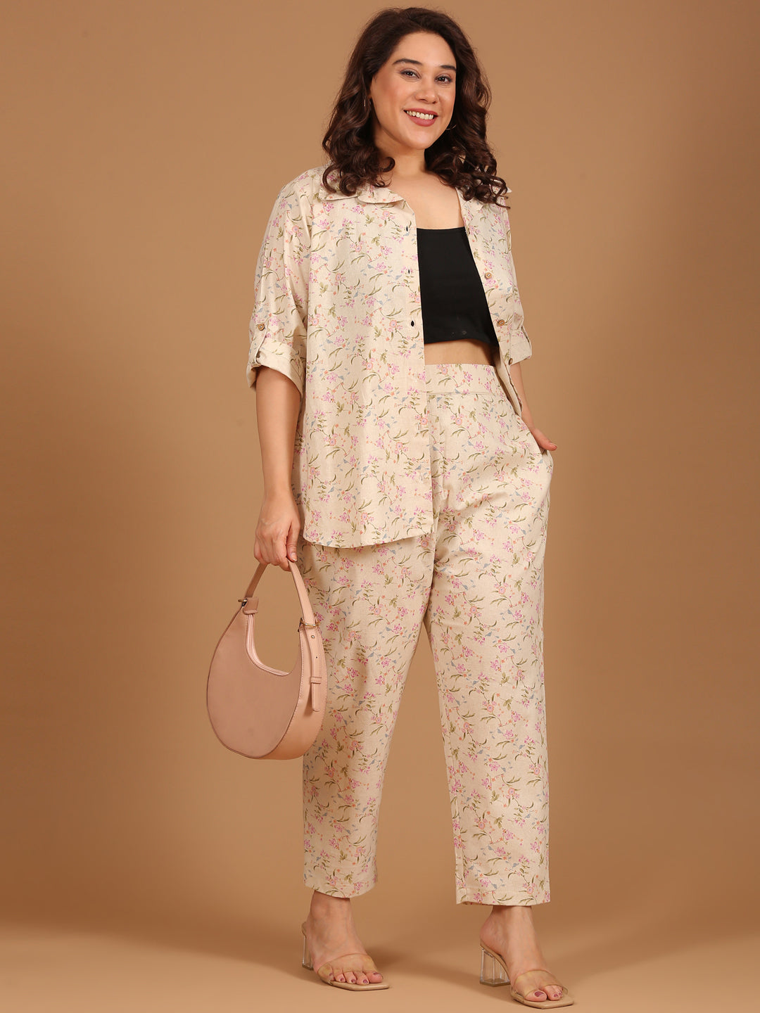 Pastel Floral Co-ord Set (2 Piece)