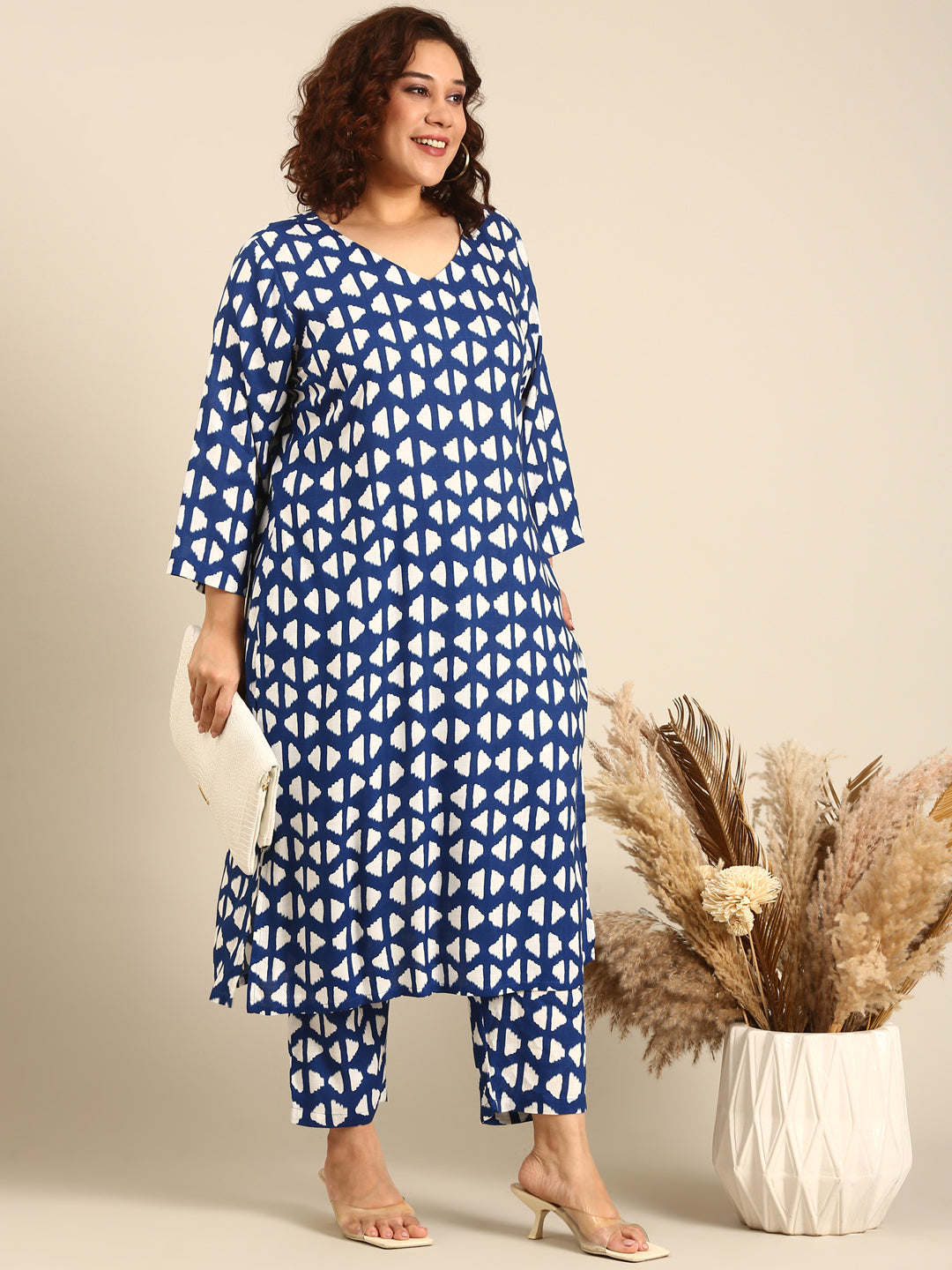Geometric Printed Kurta