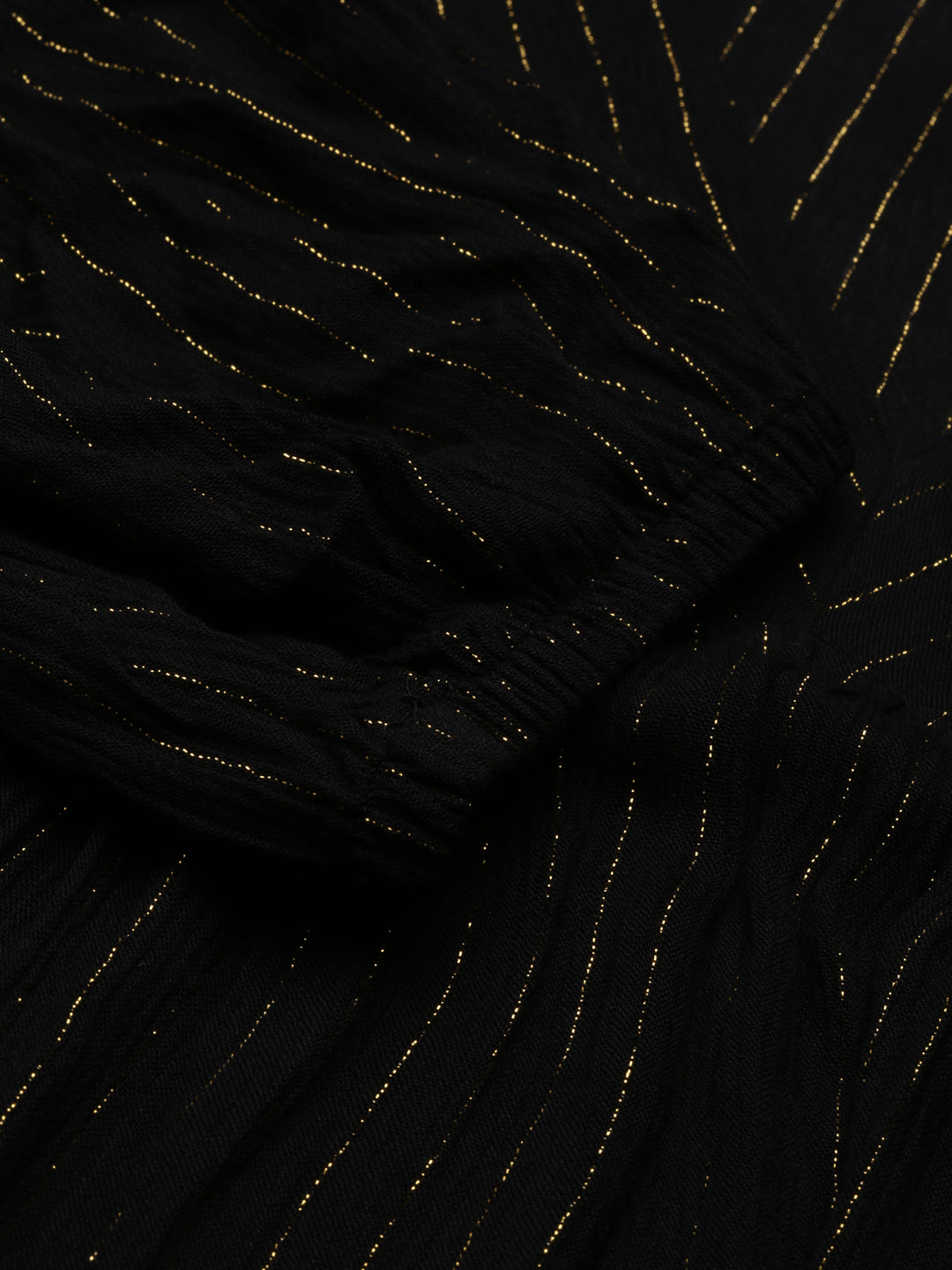 Products BLACK AND GOLD LUREX DRESS