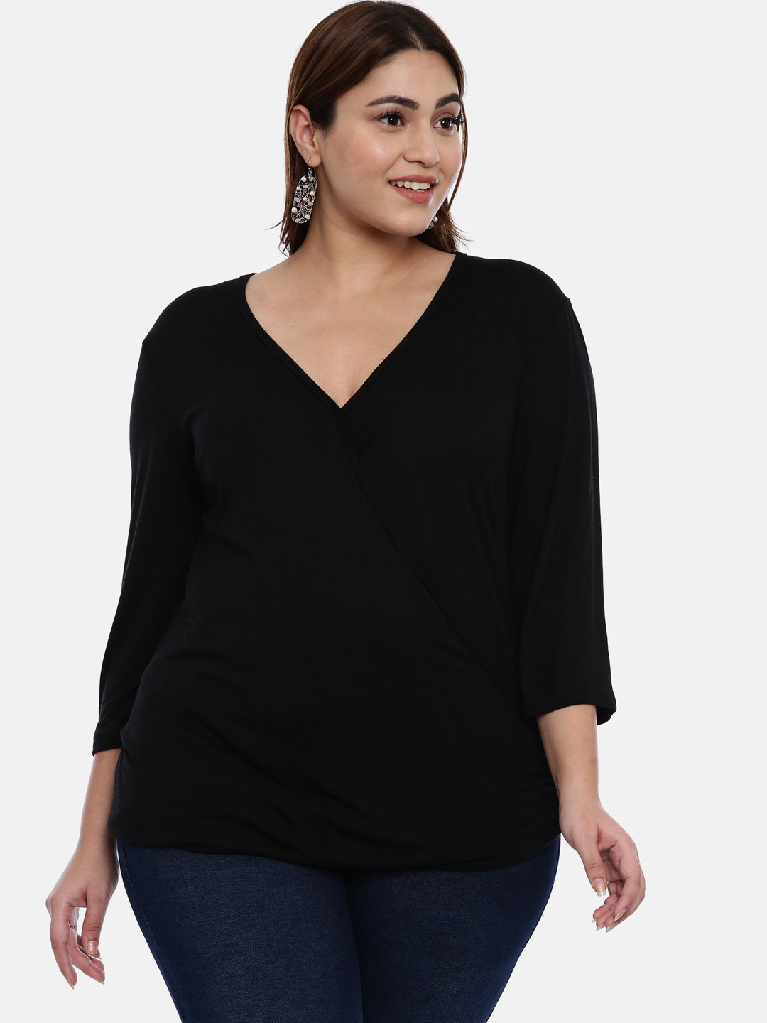 Plus Size Black Tops – The Pink Moon