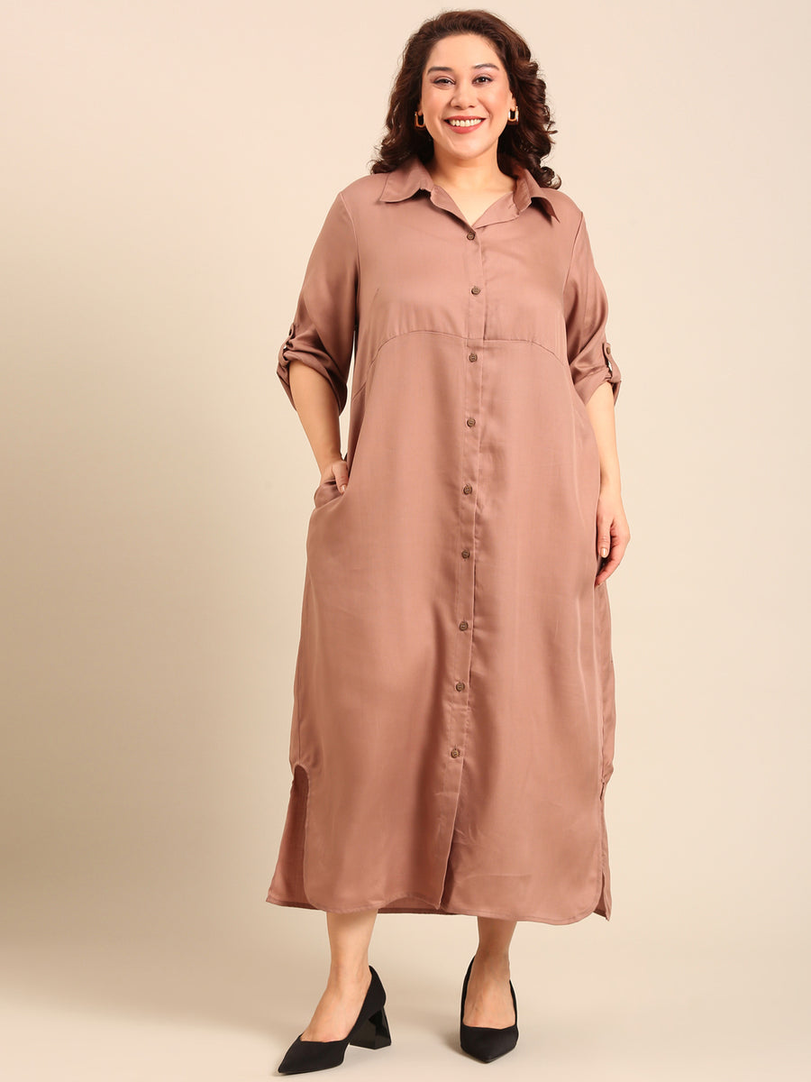 plus size maxi shirt dress Beige Twill Casual Style Light Blue Chambray Smocked Women's Flats Duration:6 Day Rental