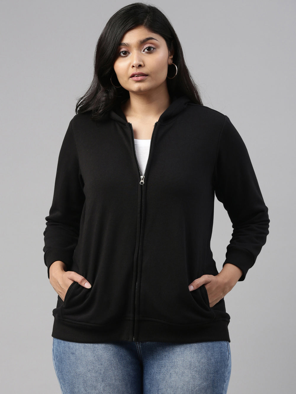 Black Hoodie Jacket