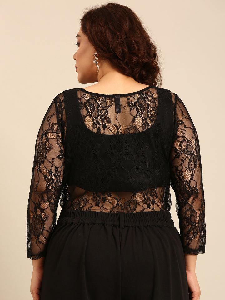 Black Lace Party Top3