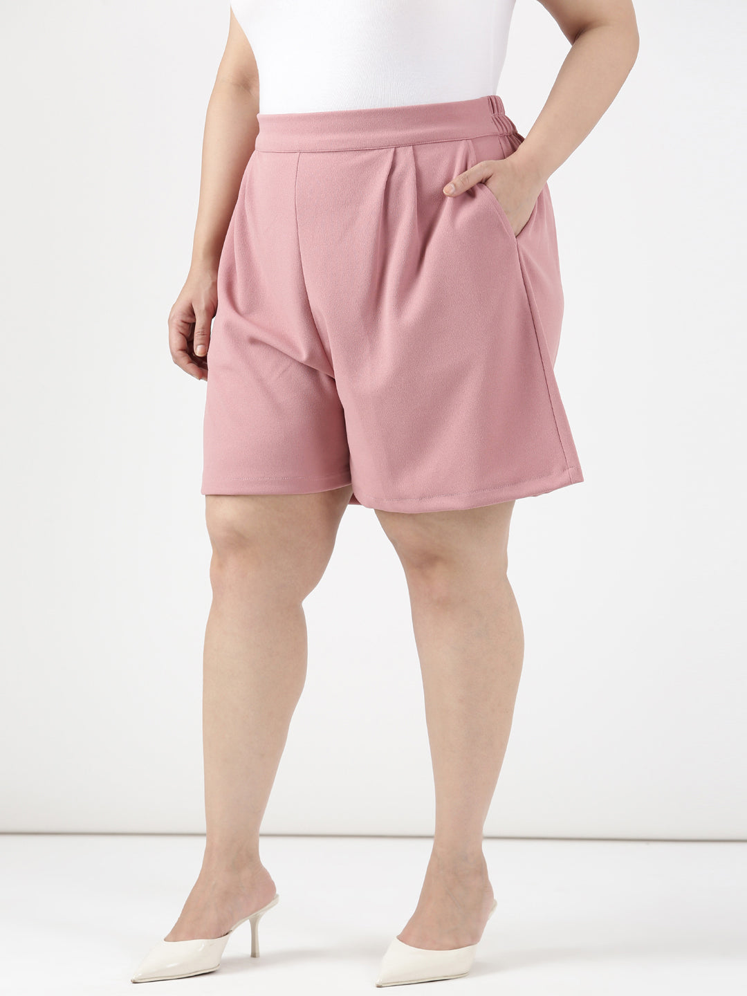 Blush Pink Shorts