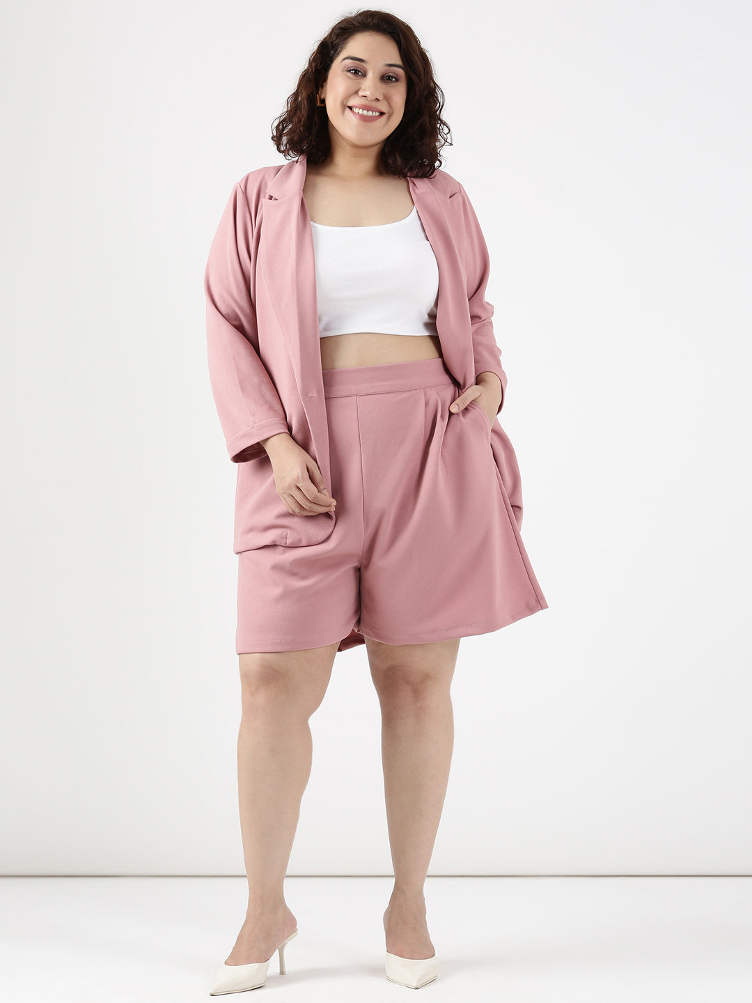 Blush Pink Shorts