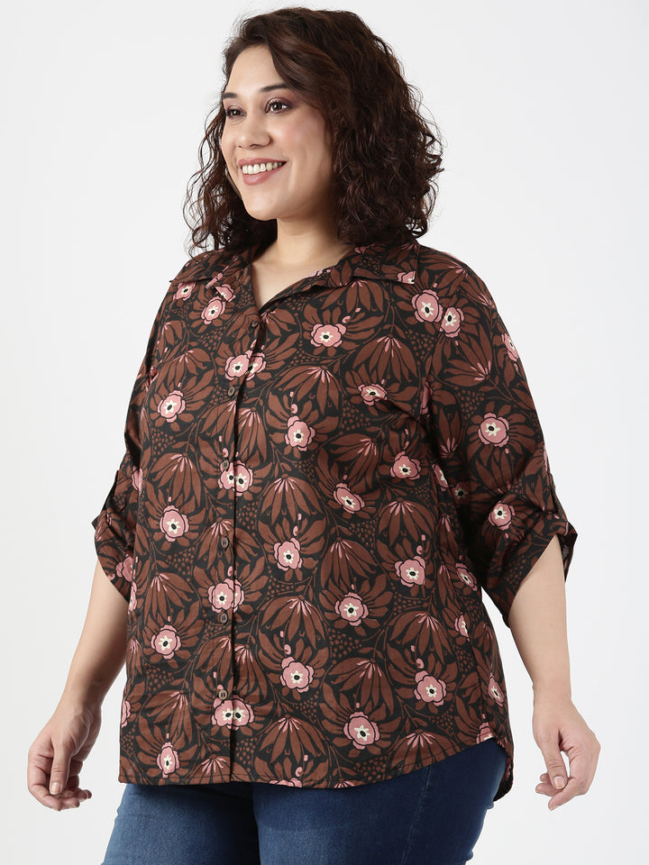 Printed Cotton Shirt