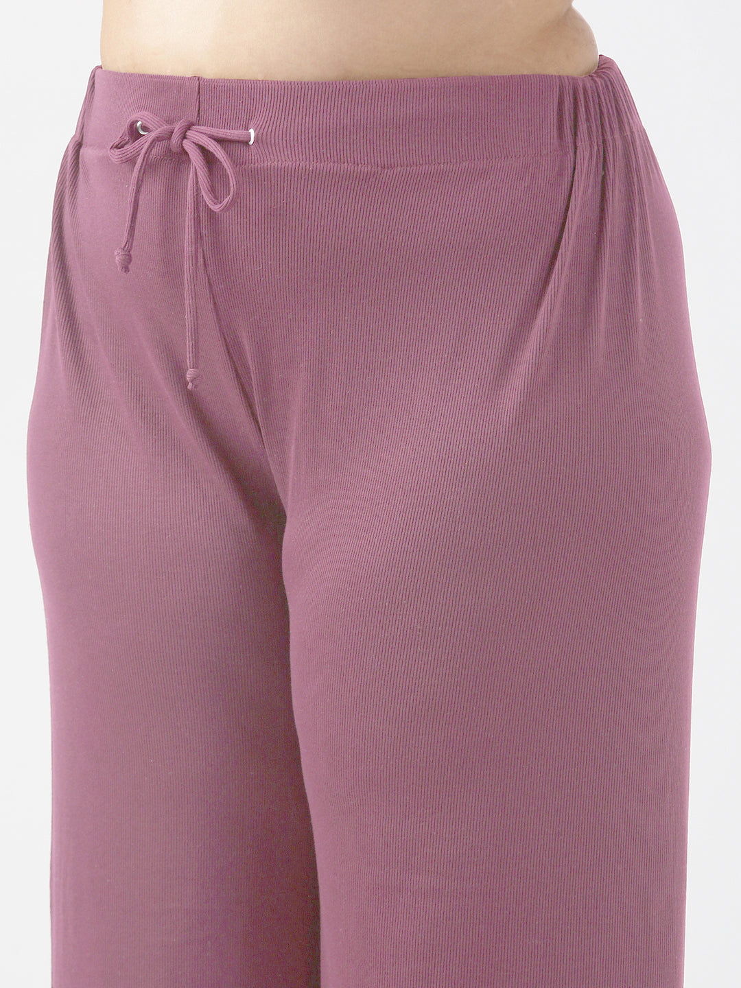Dust Rose Rib Comfy Co-ord Set (2 Piece)
