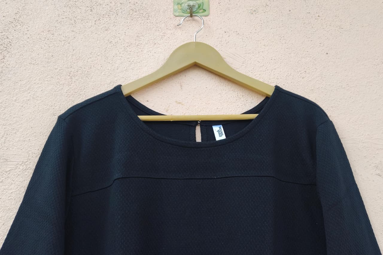 Classic Black Casual Dress