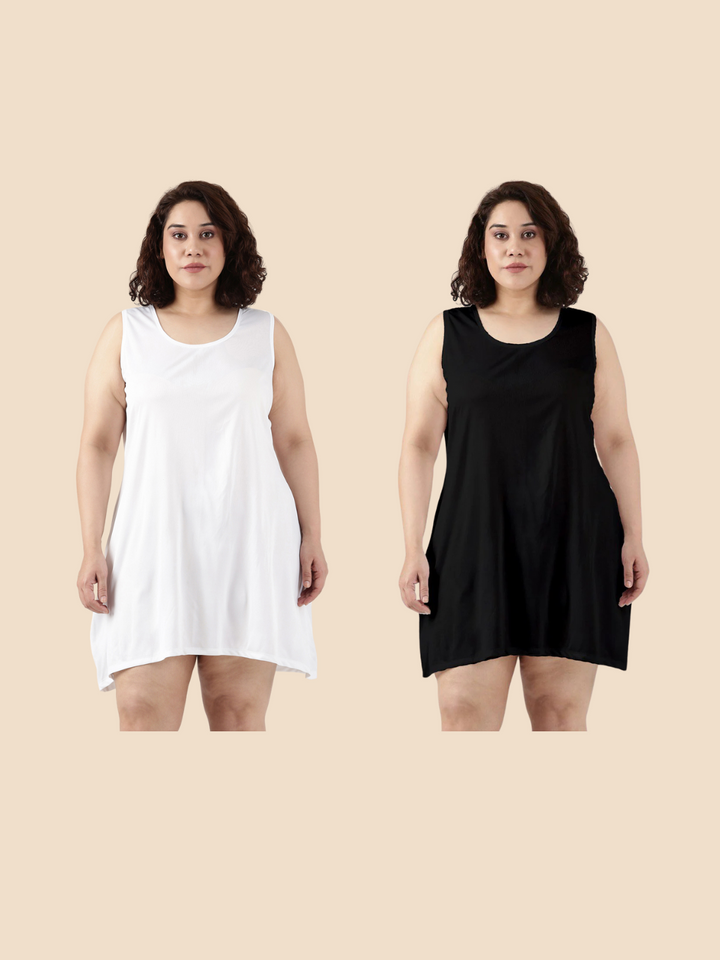 Soft Slip Dress Combo- Pack of 2