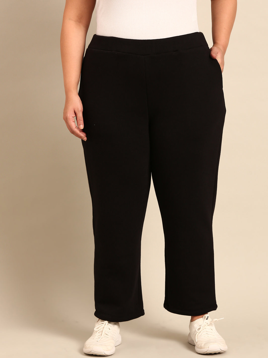 Cotton Lounge Pants-blk