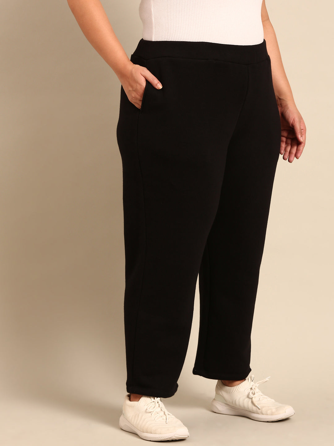 Cotton Lounge Pants-blk