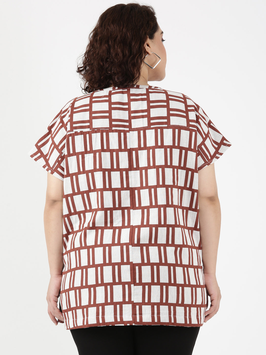 Cotton V-Neck Tunic