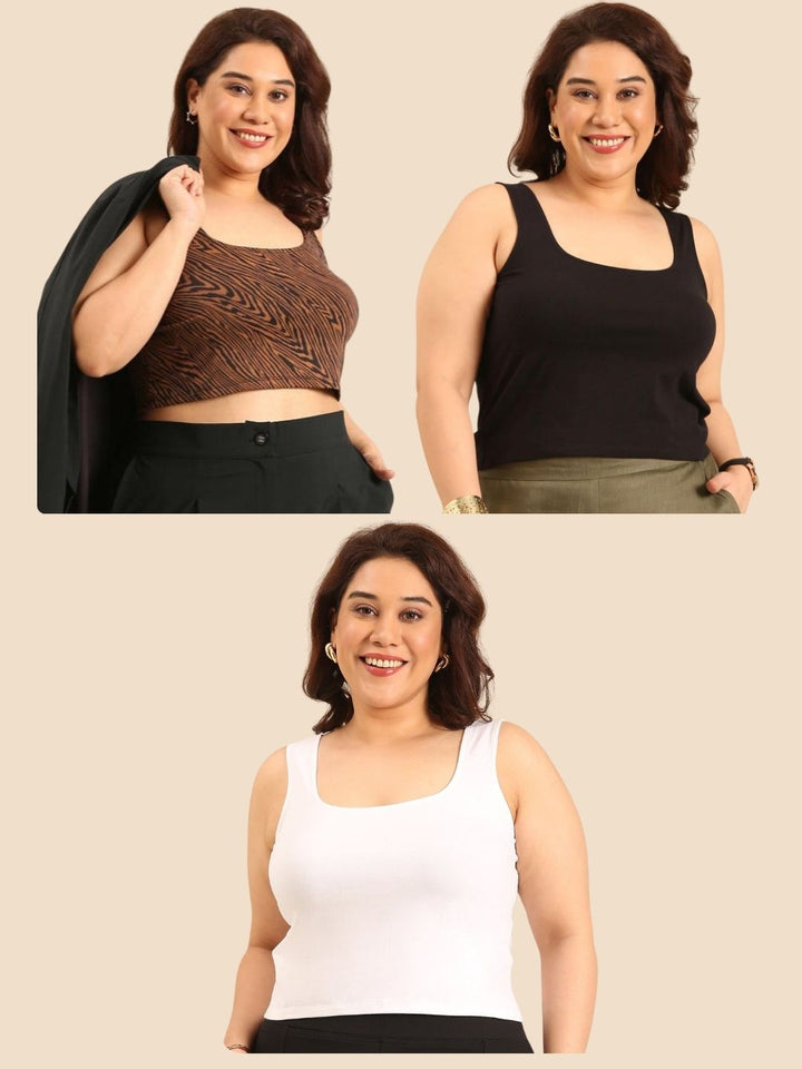 Crop Top Combo- Pack of 3