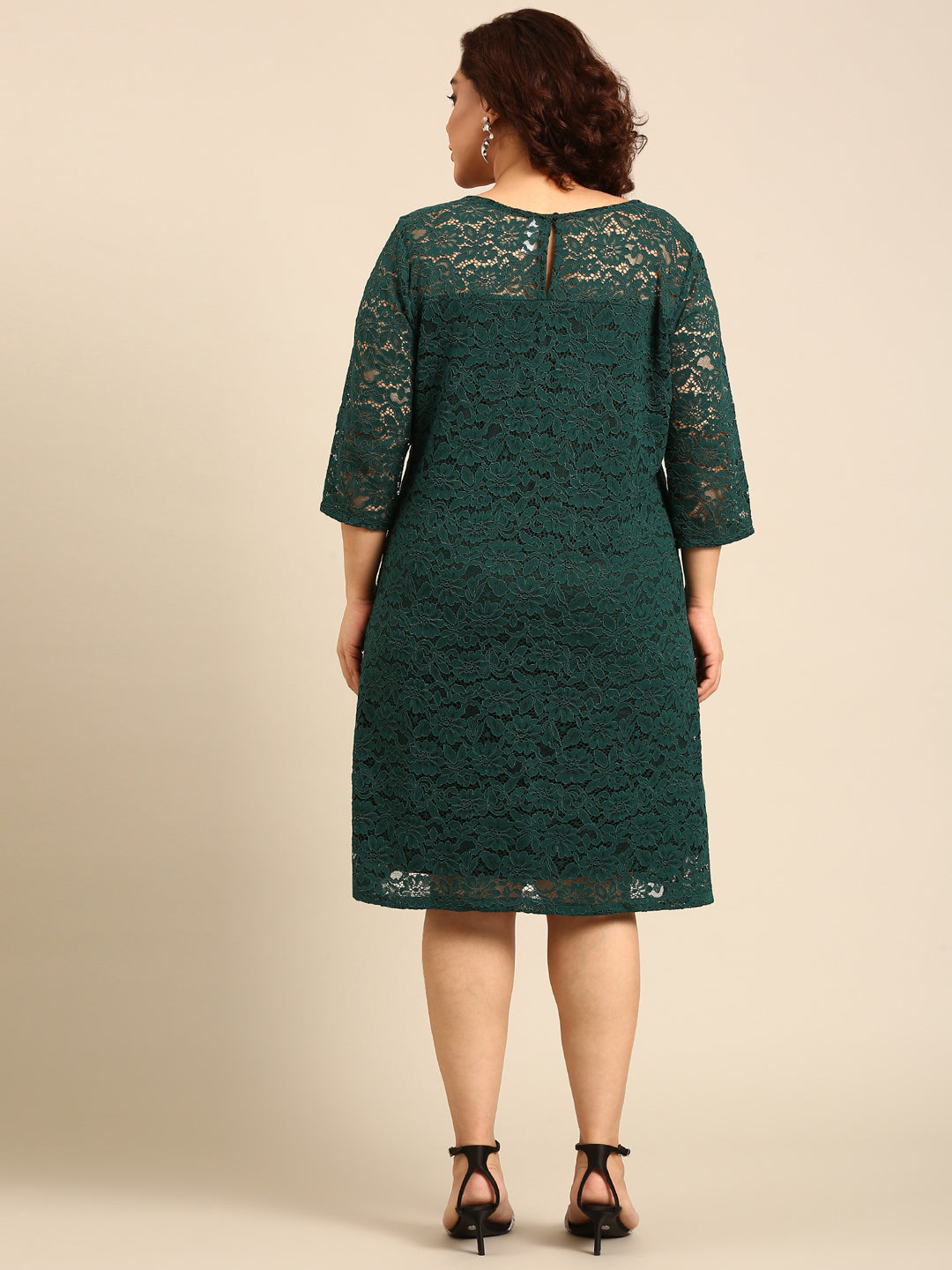 Emerald Lace Dress