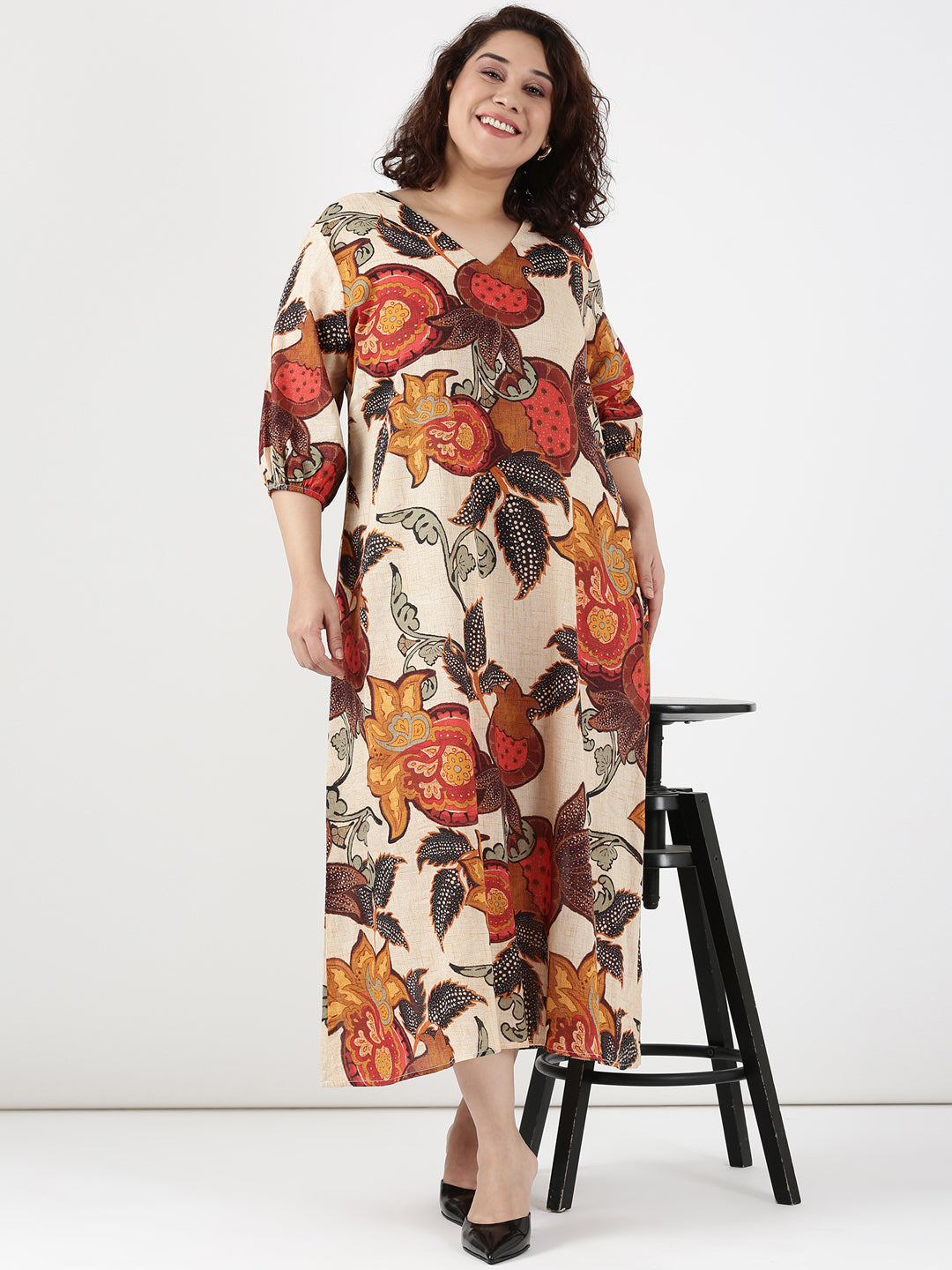 Cotton Printed Dress