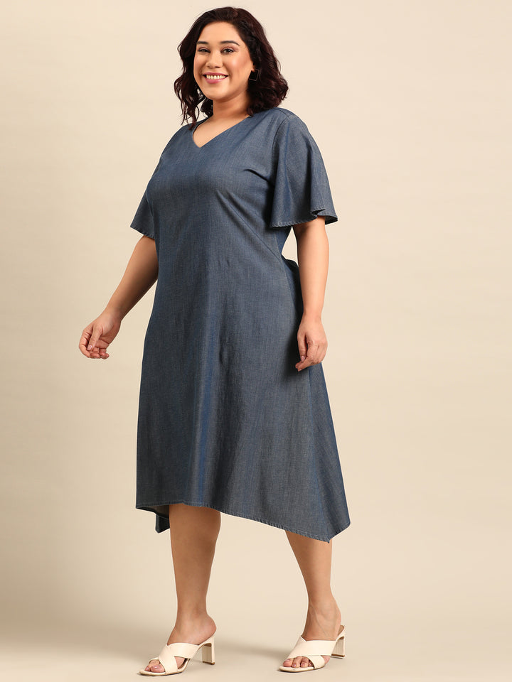 Tencel A-Line Dress