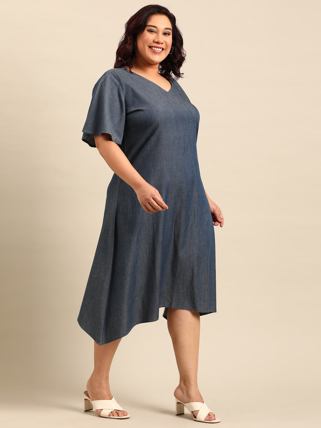 Tencel A-Line Dress