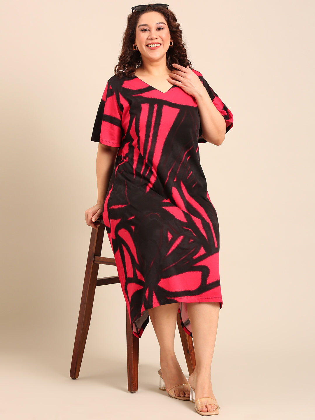 Soft Jersey A-Line Dress