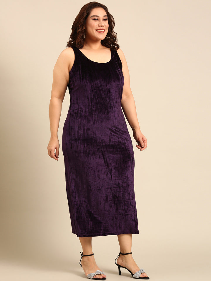 Velvet Bodycon Dress