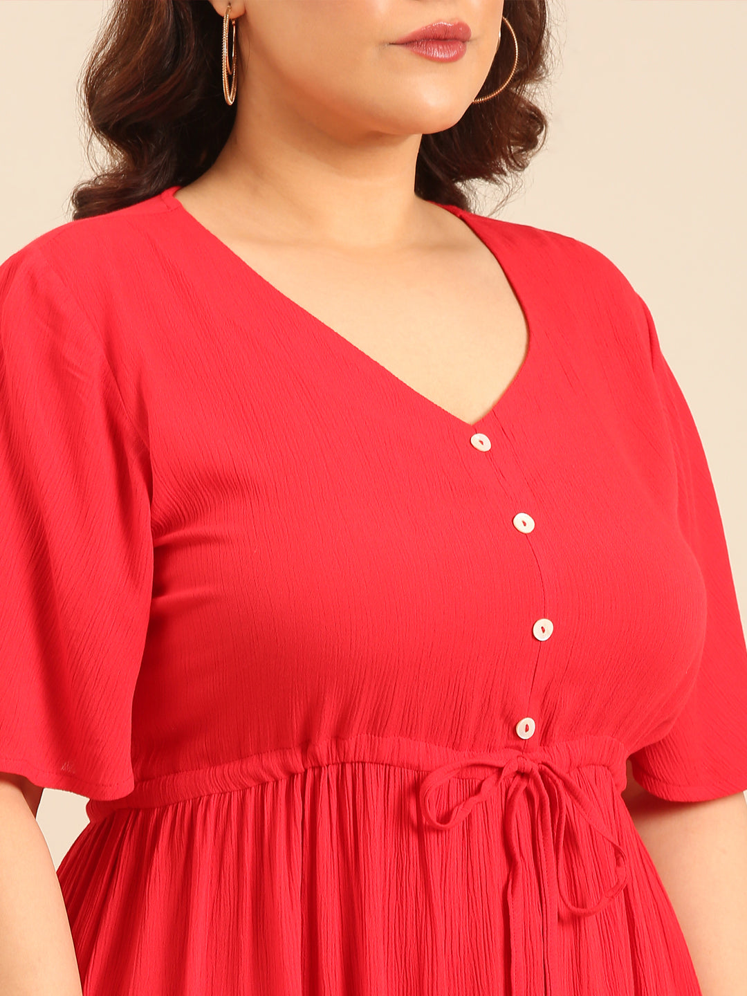 Plus Size Red Dress