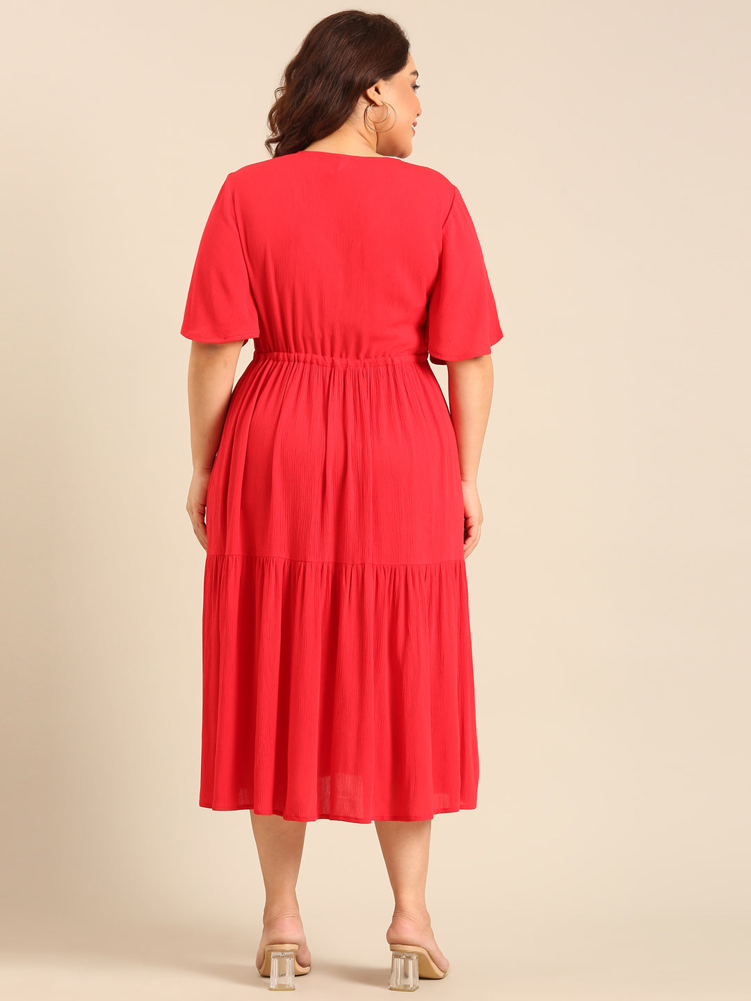 Plus Size Red Dress