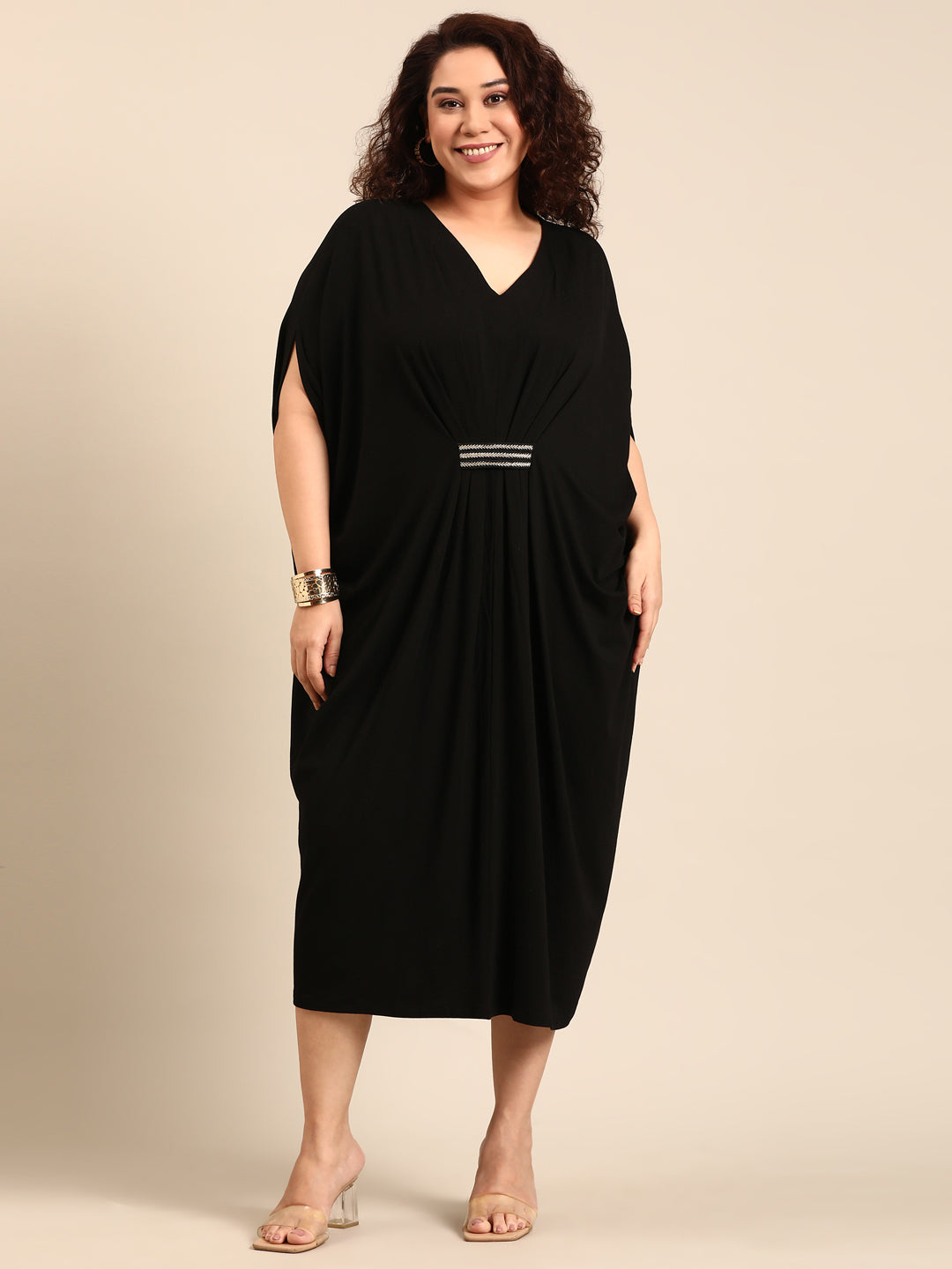 Black Kaftan Dress