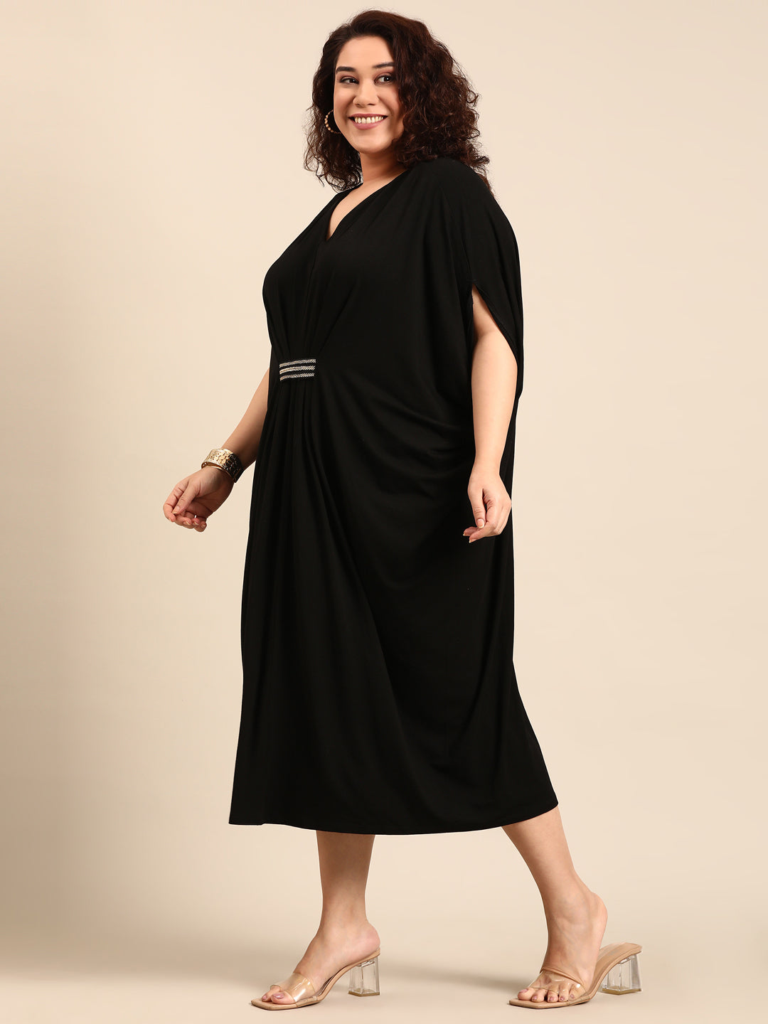 Black Kaftan Dress