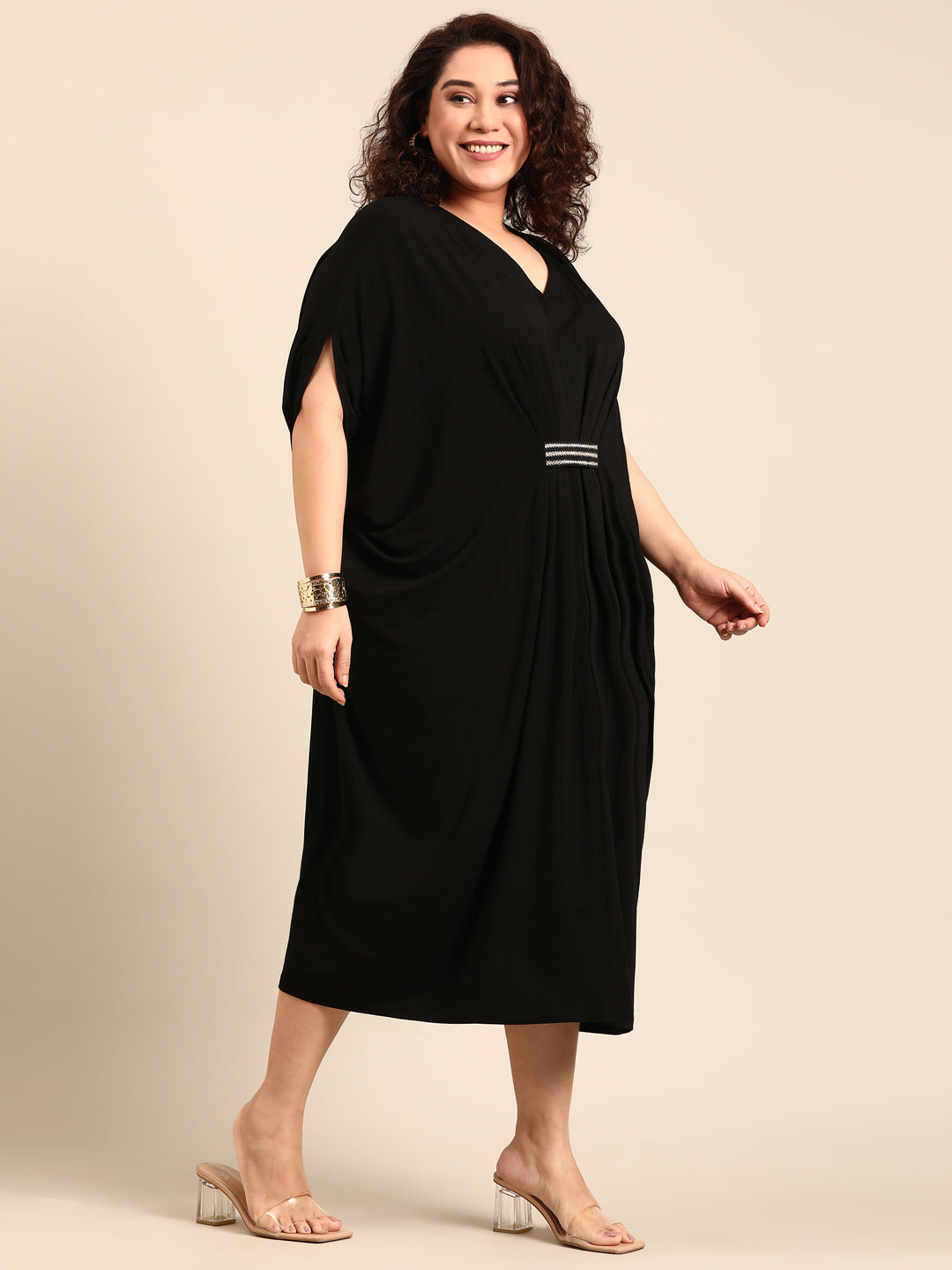 Black Kaftan Dress