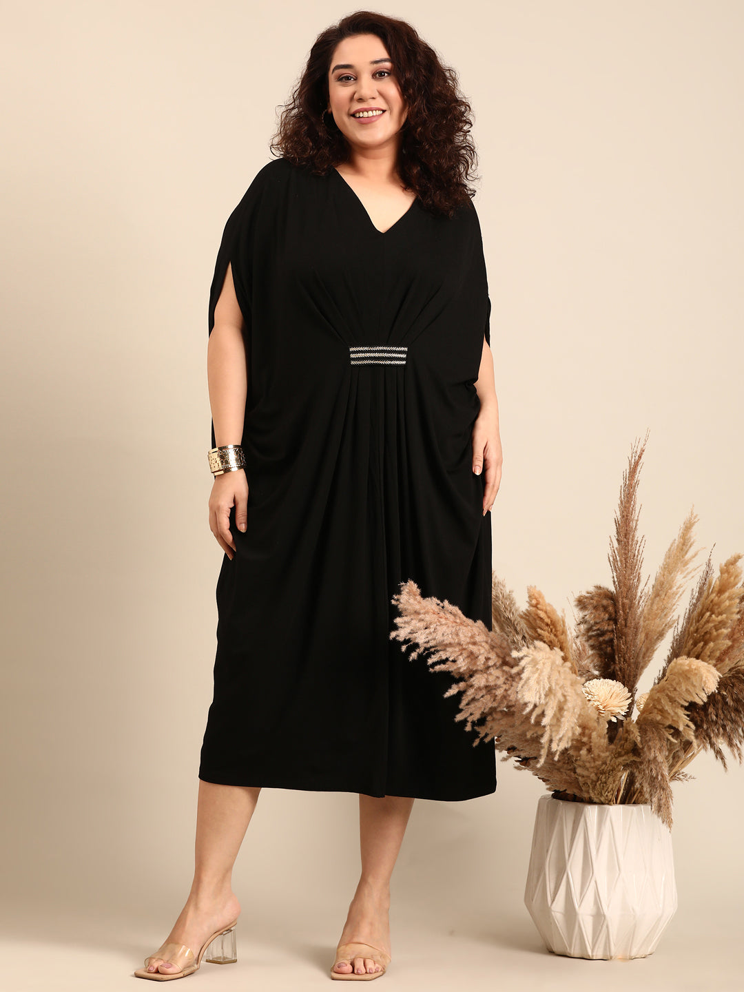 Black Kaftan Dress