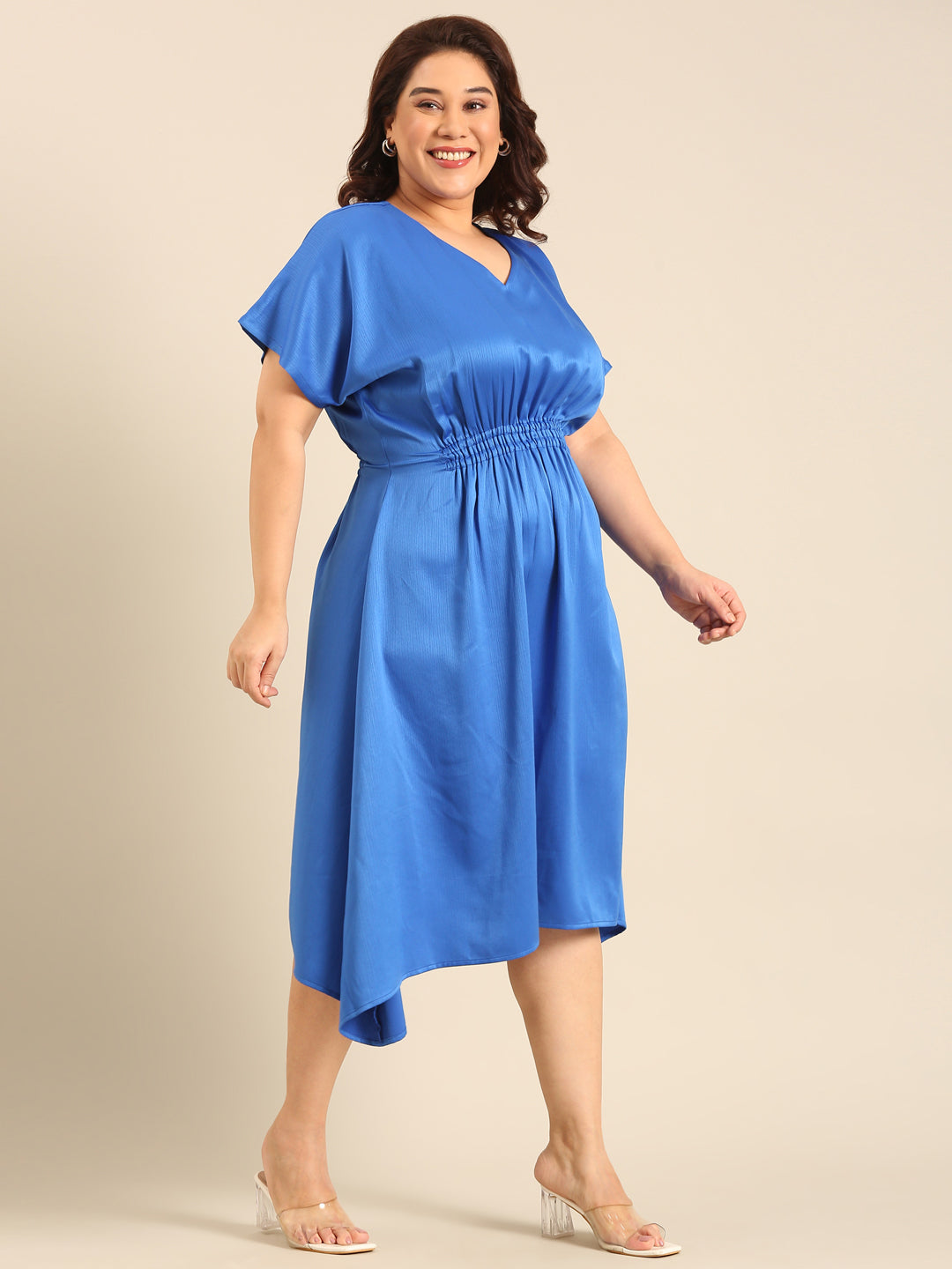 Smocking Cobalt Dress