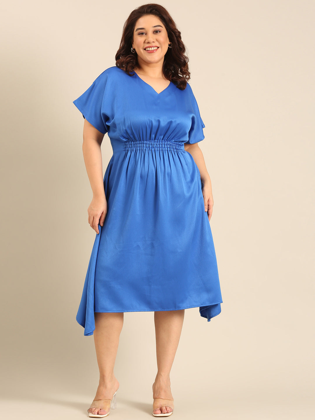 Smocking Cobalt Dress