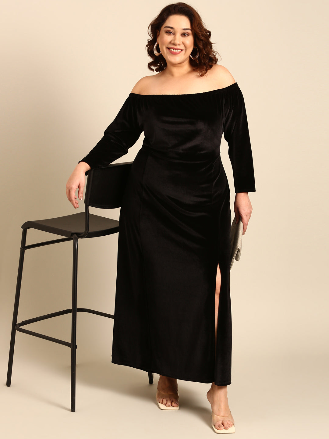Buy AMYDUS Plus Size Black Sequin Dress for Women - XXL at Amazon.in
