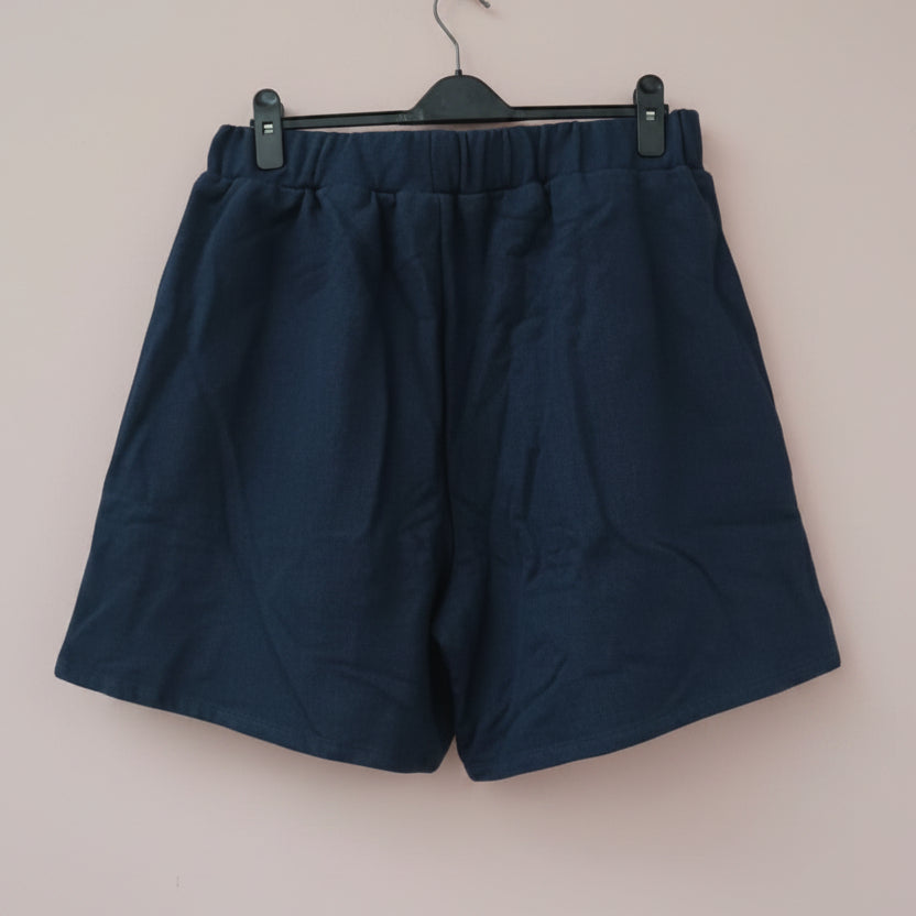 Dark Blue Denim Shorts