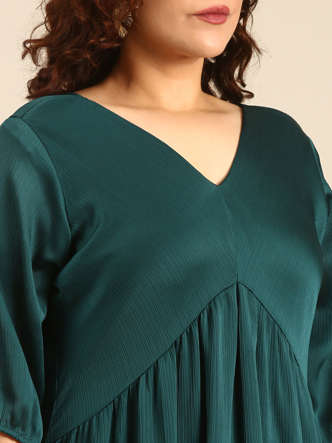 Emerald Green Maxi Dress1