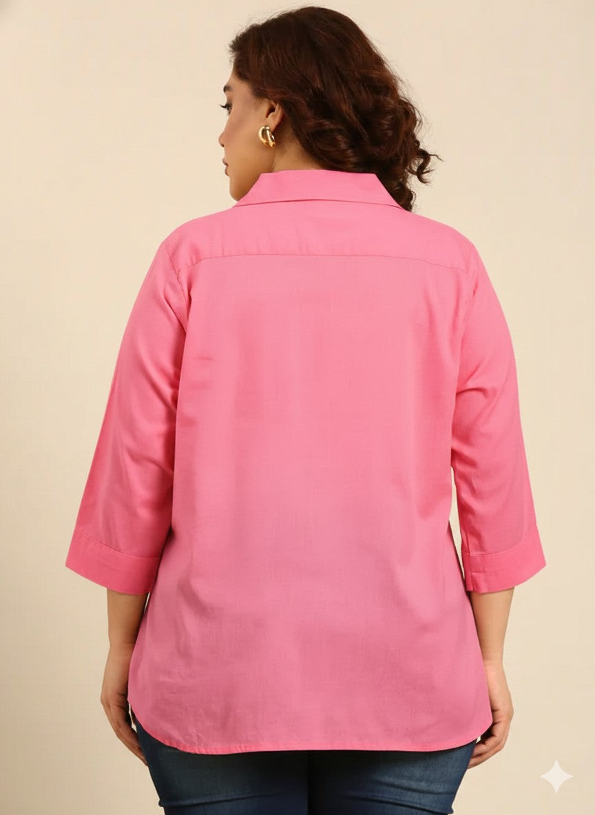 Formal Collar Neck Top