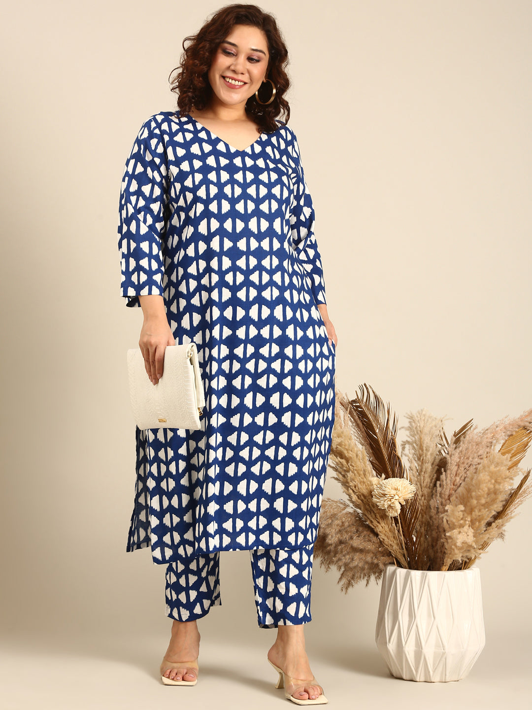 Geometric Printed Co-ord Set (2 Piece)