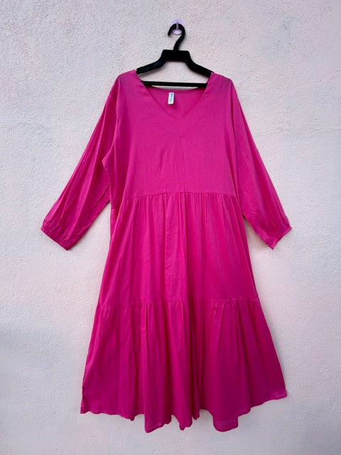 Pink Tier Dress