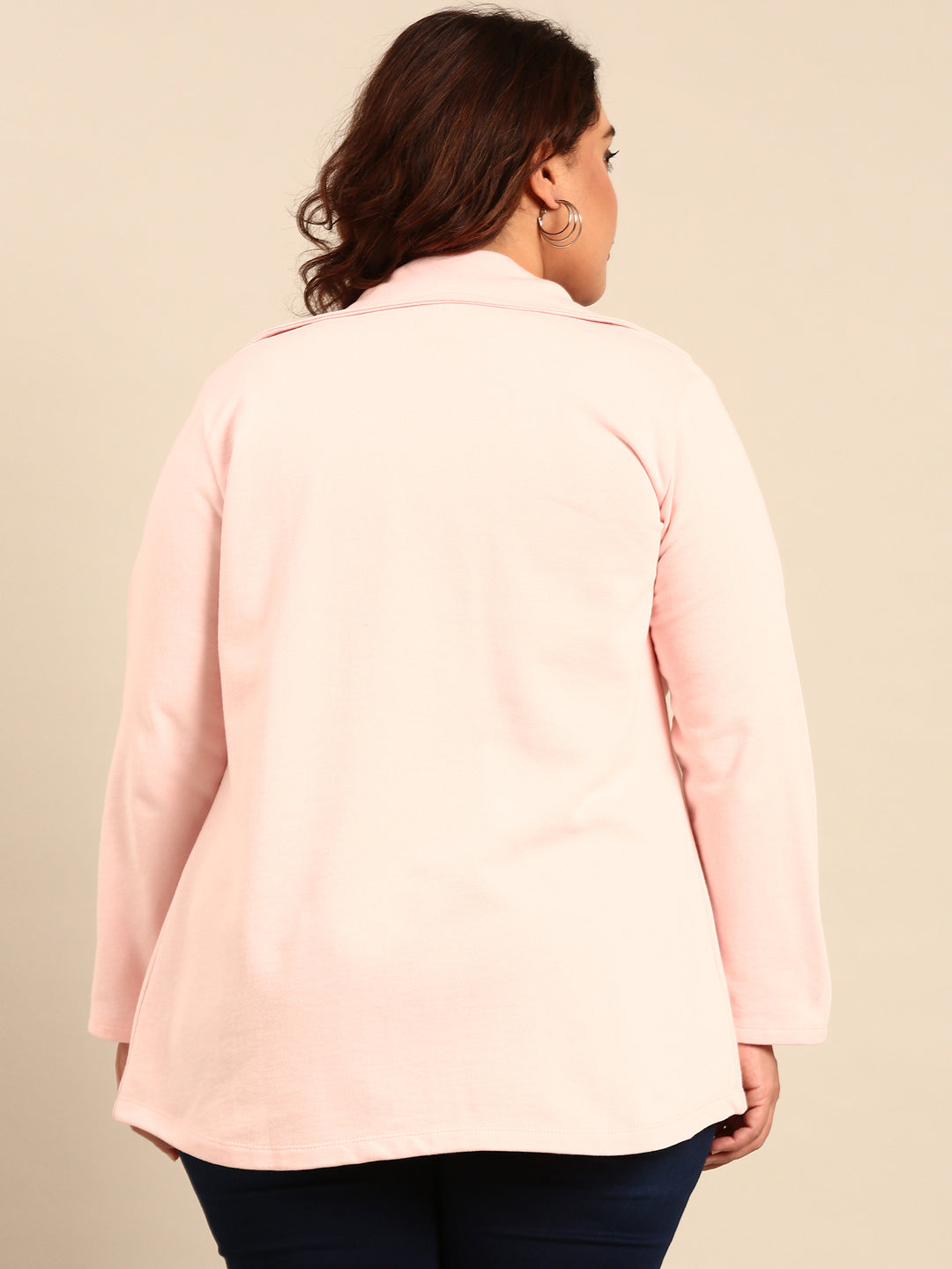 PINK TERRY COTTON JACKET
