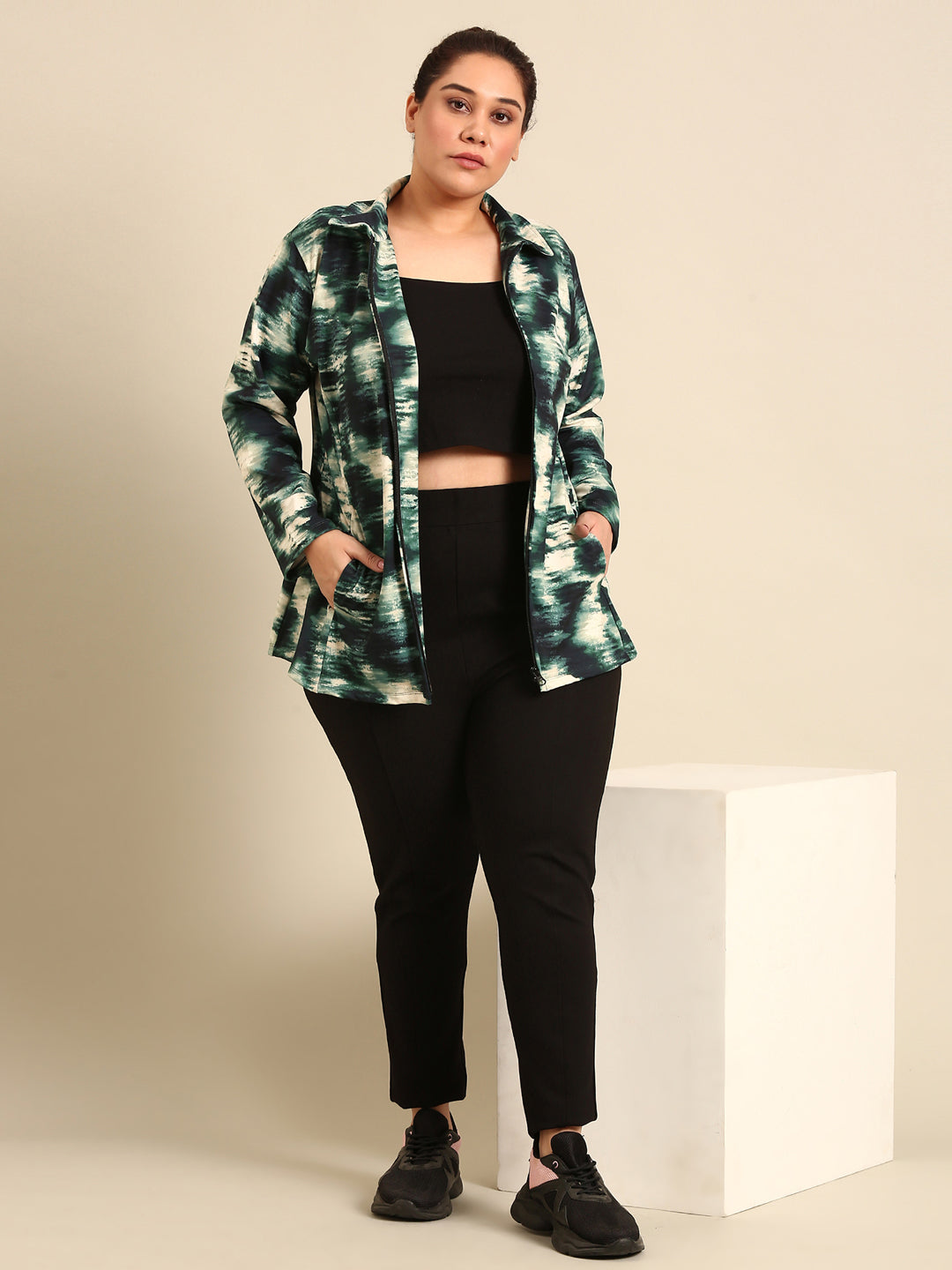 Plus Size Sports Jacket