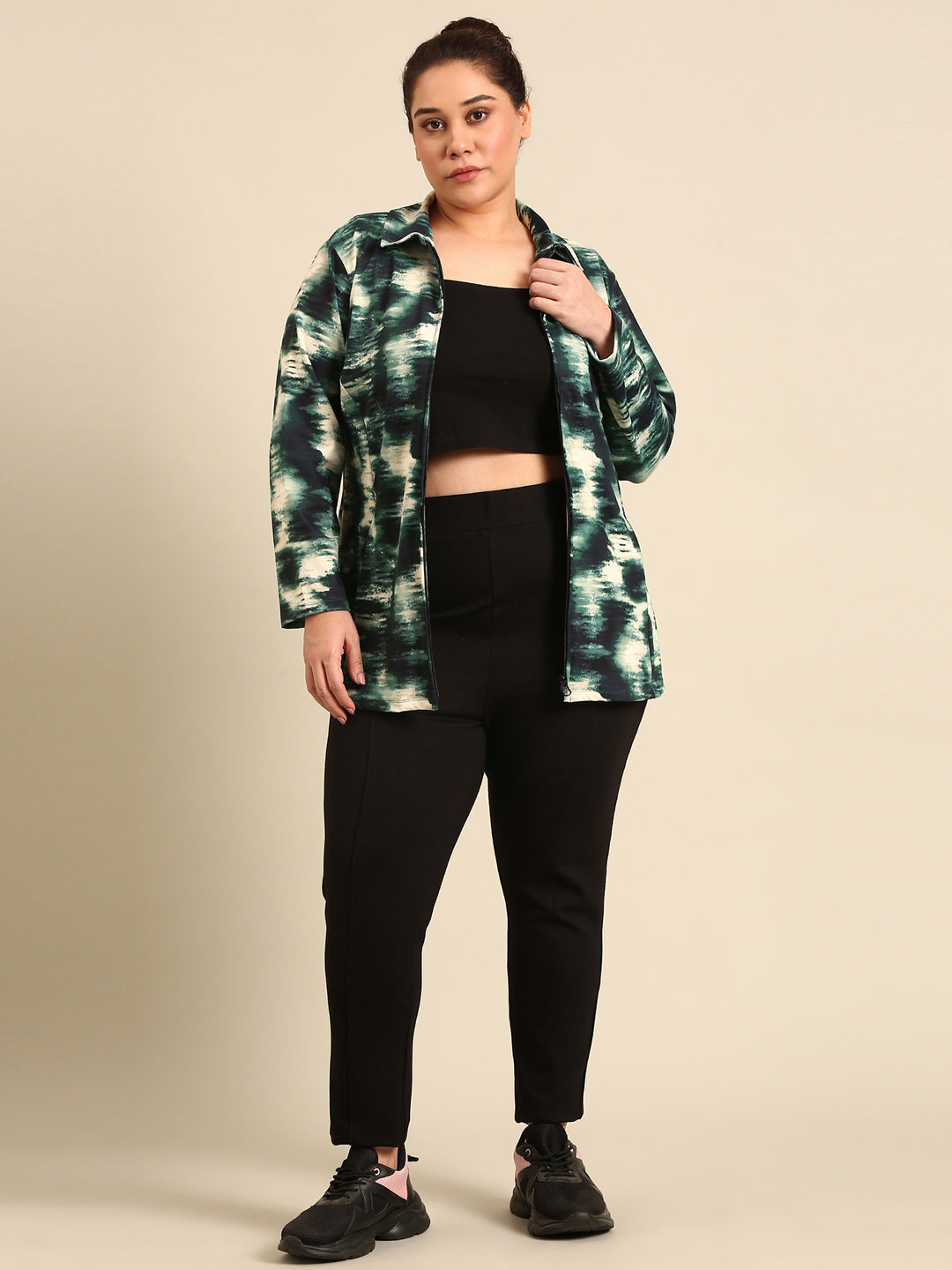 Plus Size Sports Jacket