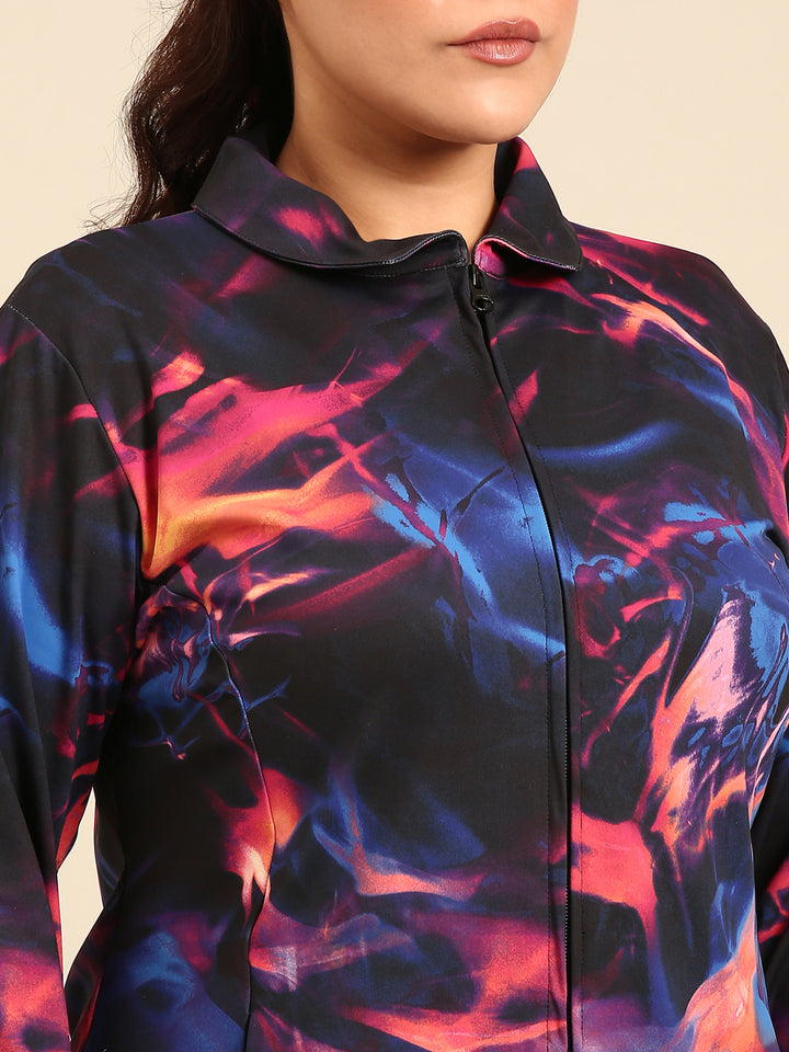 Tie And Dye Sports Jacket