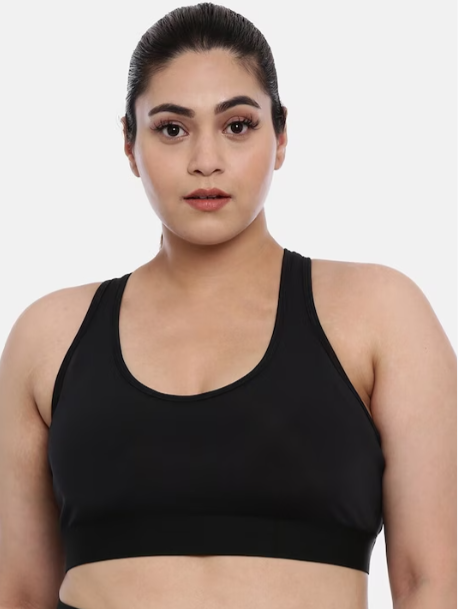 Lounge And Sports Bra-Black